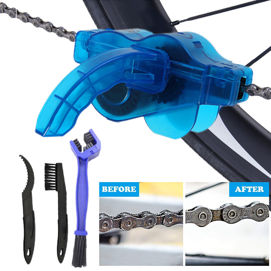 Bicycle Chain Lubricant - Набор для чистки велосипедной цепи: 3D-щетка,