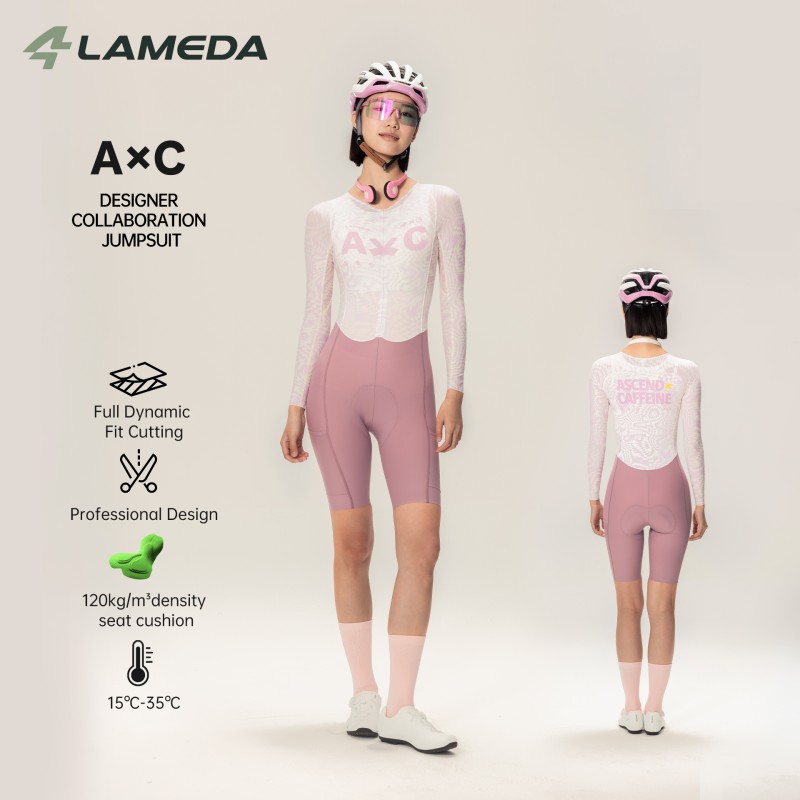 Cycling Gear For Sale - Женский велосипедный комбинезон LAMEDA с длинным