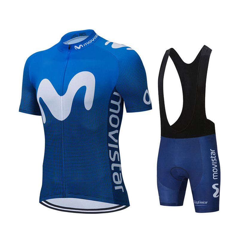 Junior Cycling Gear - Новые летние комплекты велосипедного трикотажа Movistar