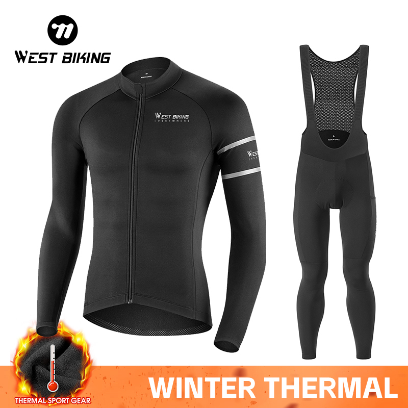 Cycling Gear For Sale - Зимние флисовые комплекты для велоспорта WEST