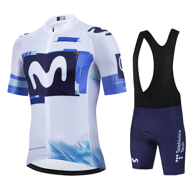 Cycling Gear Clothing - Movistar Pro Team летний велосипедный трикотажный