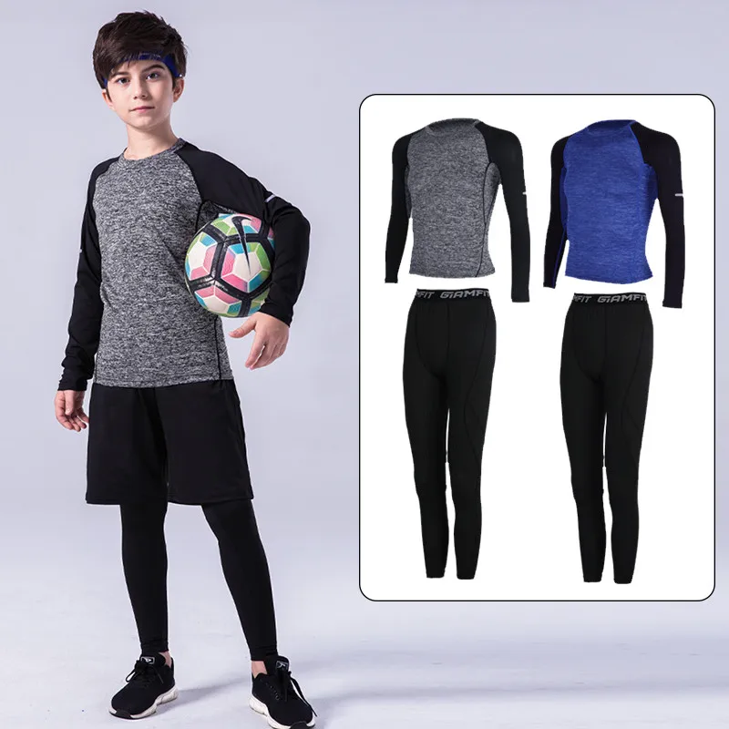 Cycling Gear Clothing - Детская спортивная одежда, компрессионный комплект спортивной