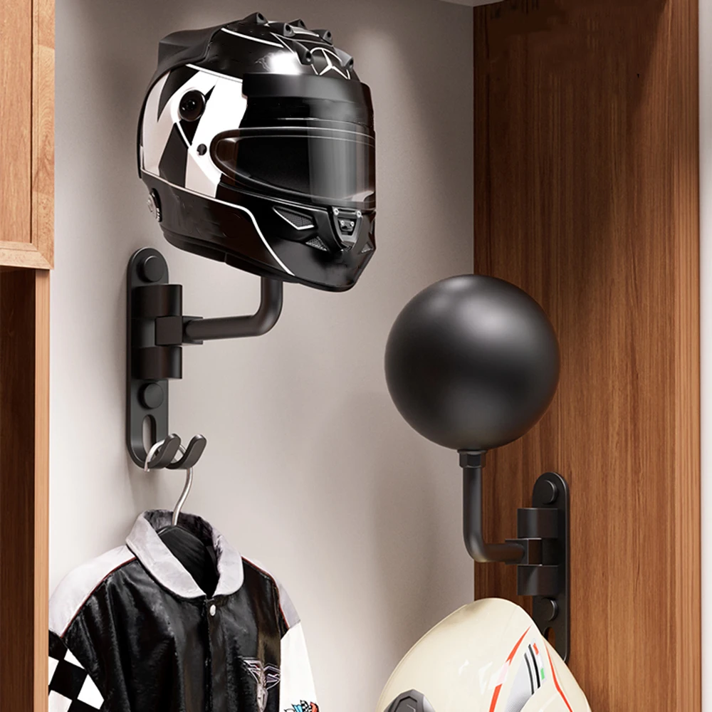 Cycling Gear Wall Mount - Настенный держатель для мотоциклетного шлема —