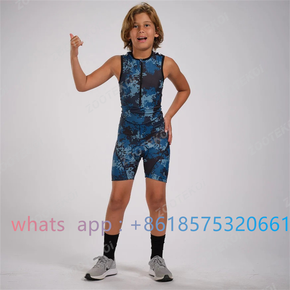 Cycling Gear Kids - Универсальный комбинезон для триатлона Zootekoi для