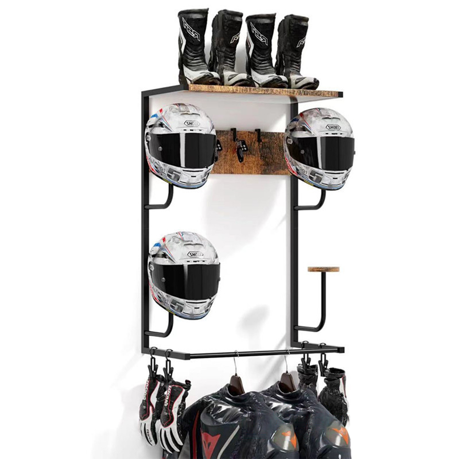 Cycling Gear Wall Mount - Держатель для мотоциклетного шлема, настенная стойка