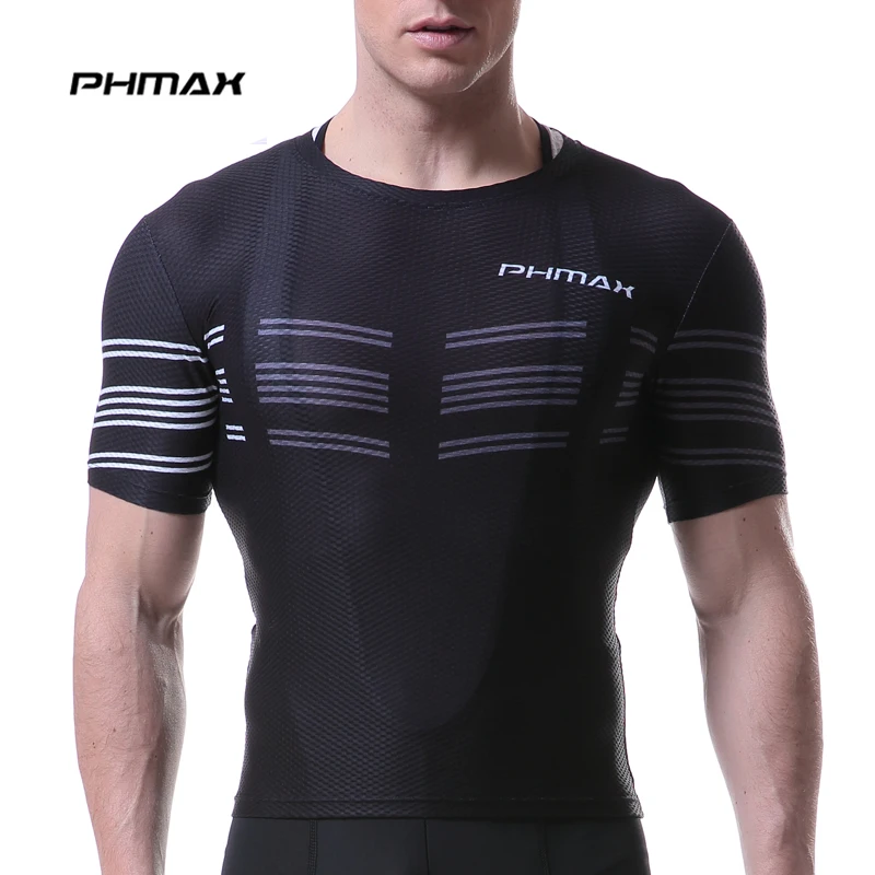 Cycling Gear Clothing - PHMAX Мужская быстросохнущая одежда для велоспорта,