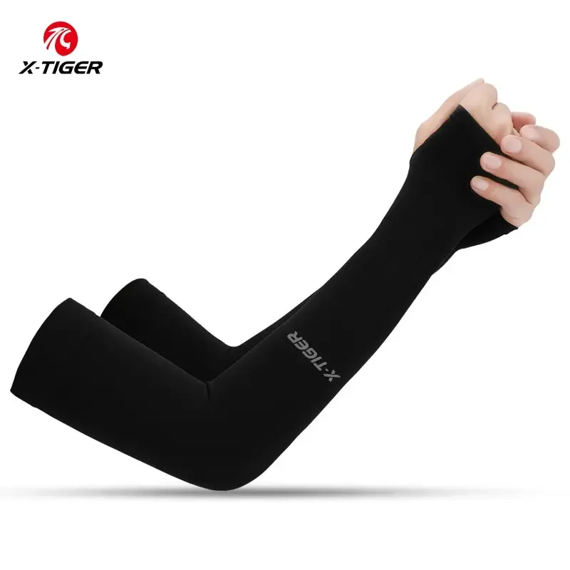 Cycling Arm Warmers - X-TIGER Летняя ткань для льда Велосипедные