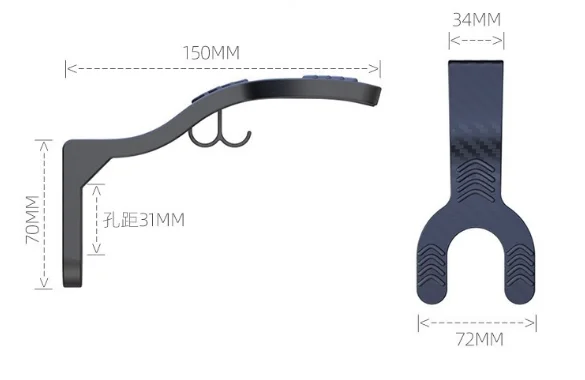 Настенный держатель для шлема  – обзор и цена Cycling Gear Wall Mount