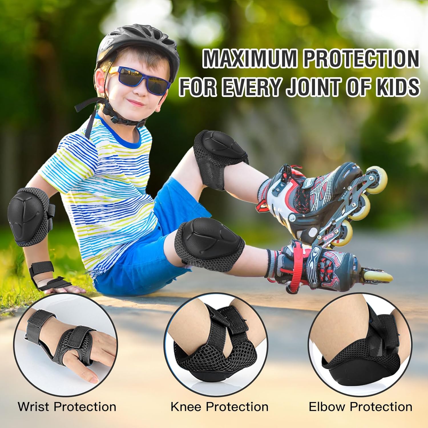 Комплект защитного снаряжения  – обзор и цена Cycling Protective Gear Kids