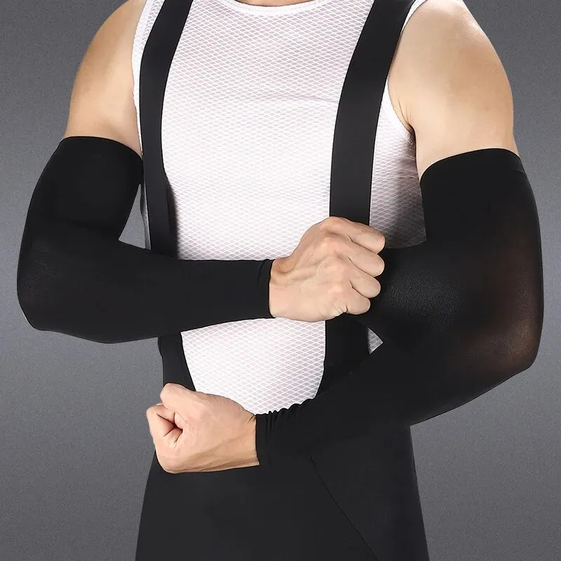 Ледяной шелк, спортивные рукав – обзор и цена Cycling Arm Warmers