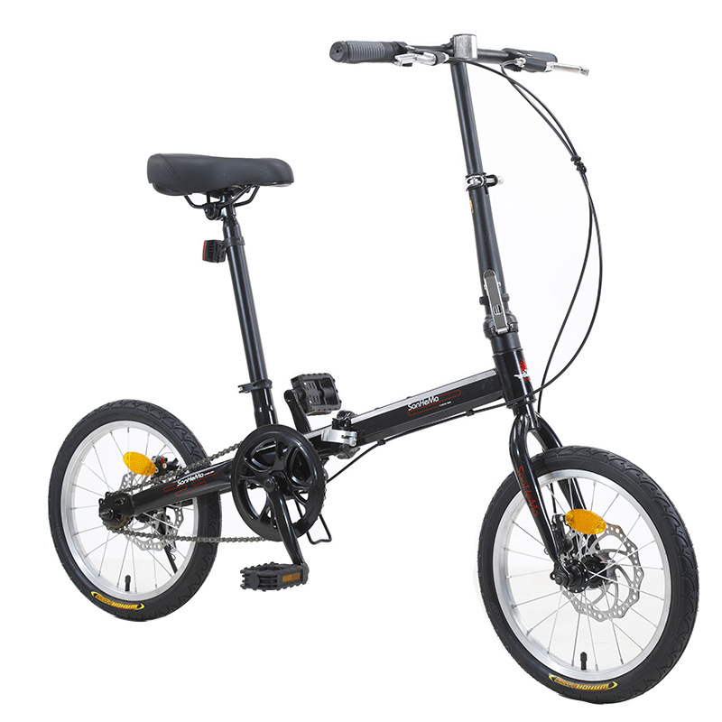 Складной велосипед Sanhema 16  – обзор и цена Cycling Low Gear