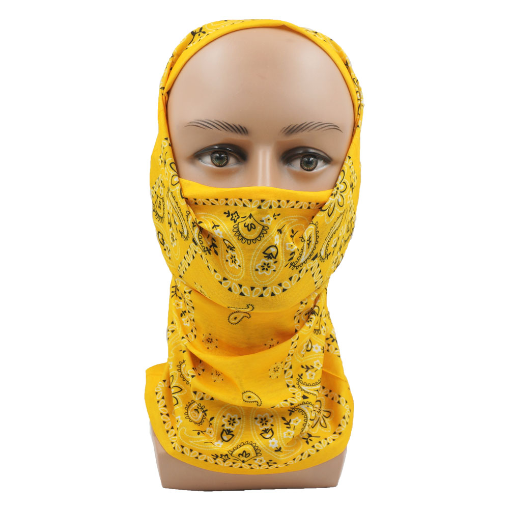 Желтая бандана для улицы, женс – обзор и цена Yellow Cycling Gear