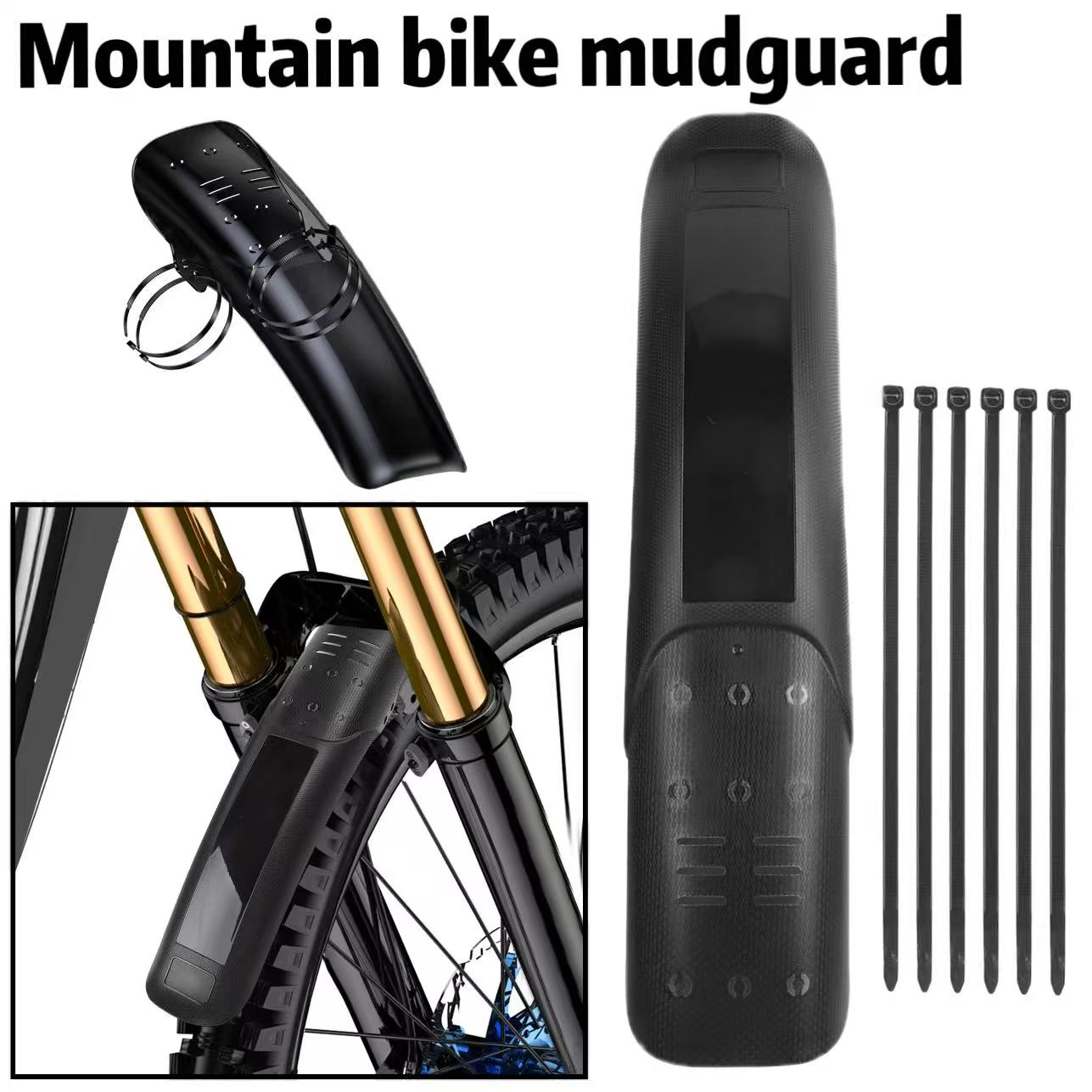 Набор брызговиков для велосипе – обзор и цена Bike Fender Set