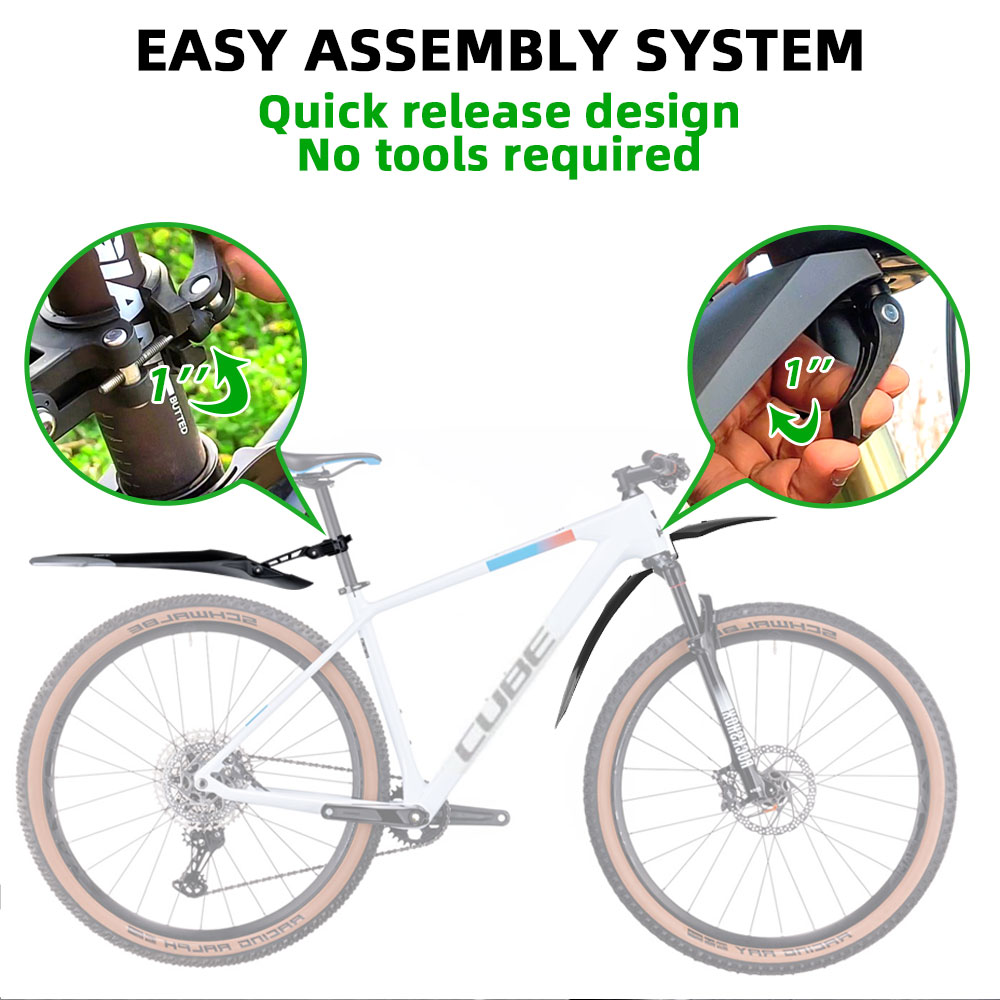Велосипедное крыло RBRL MTB, б – обзор и цена Bike Fender Set