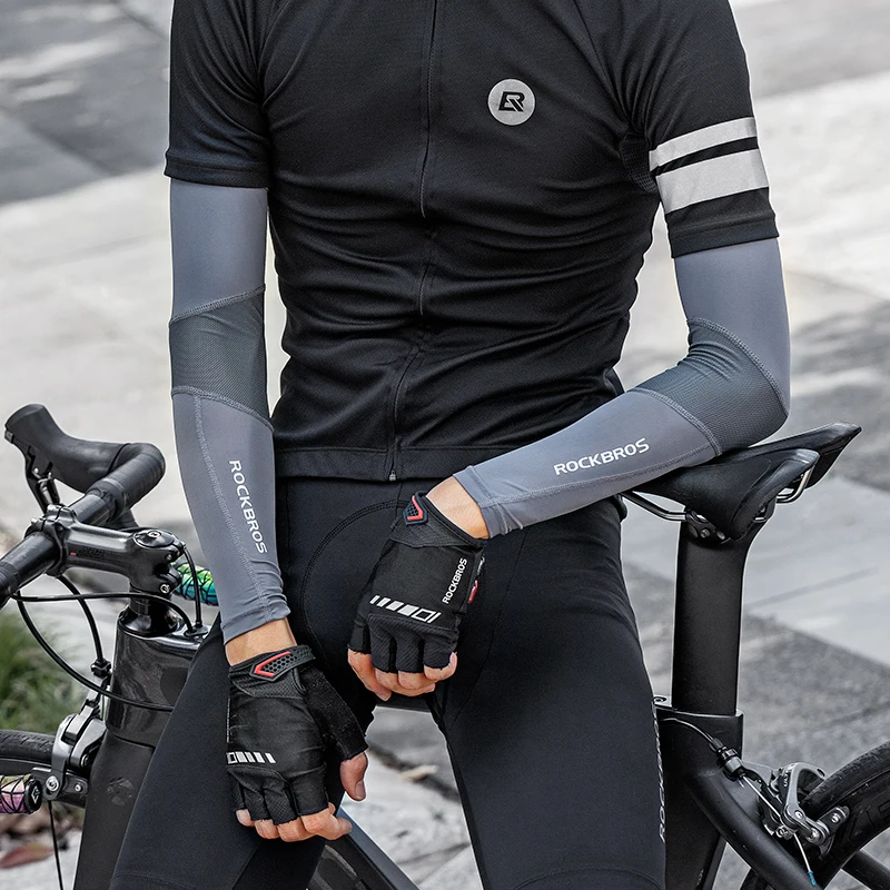 ROCKBROS Летние охлаждающие на – обзор и цена Cycling Arm Warmers