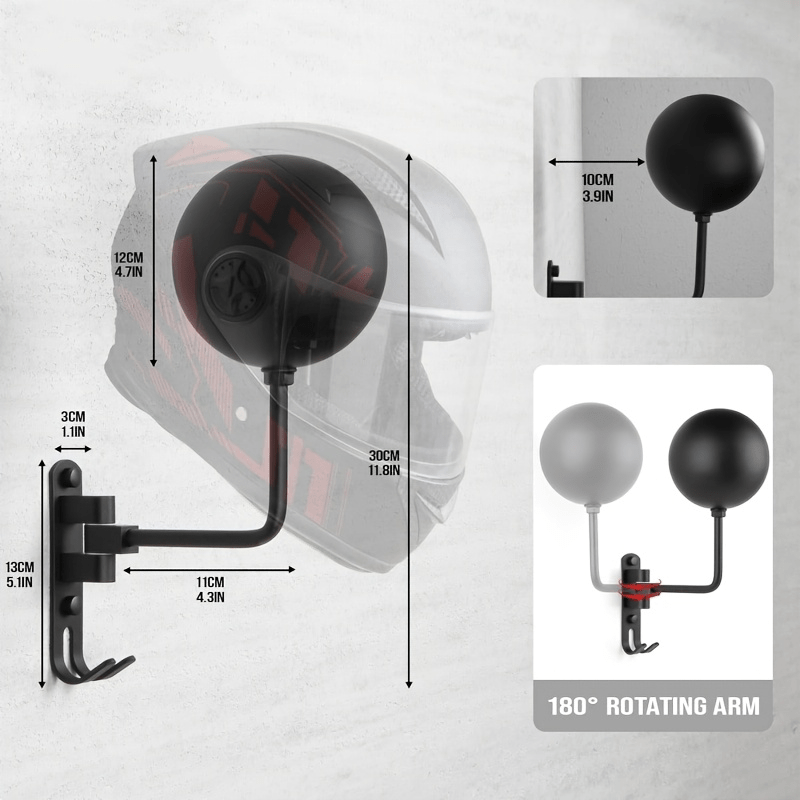 Премиальная вешалка для шлема  – обзор и цена Cycling Gear Wall Mount