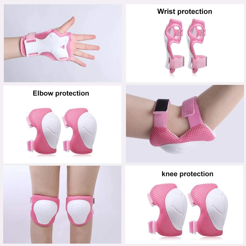 GOMOREON 6 шт./компл. детские  – обзор и цена Cycling Protective Gear Kids