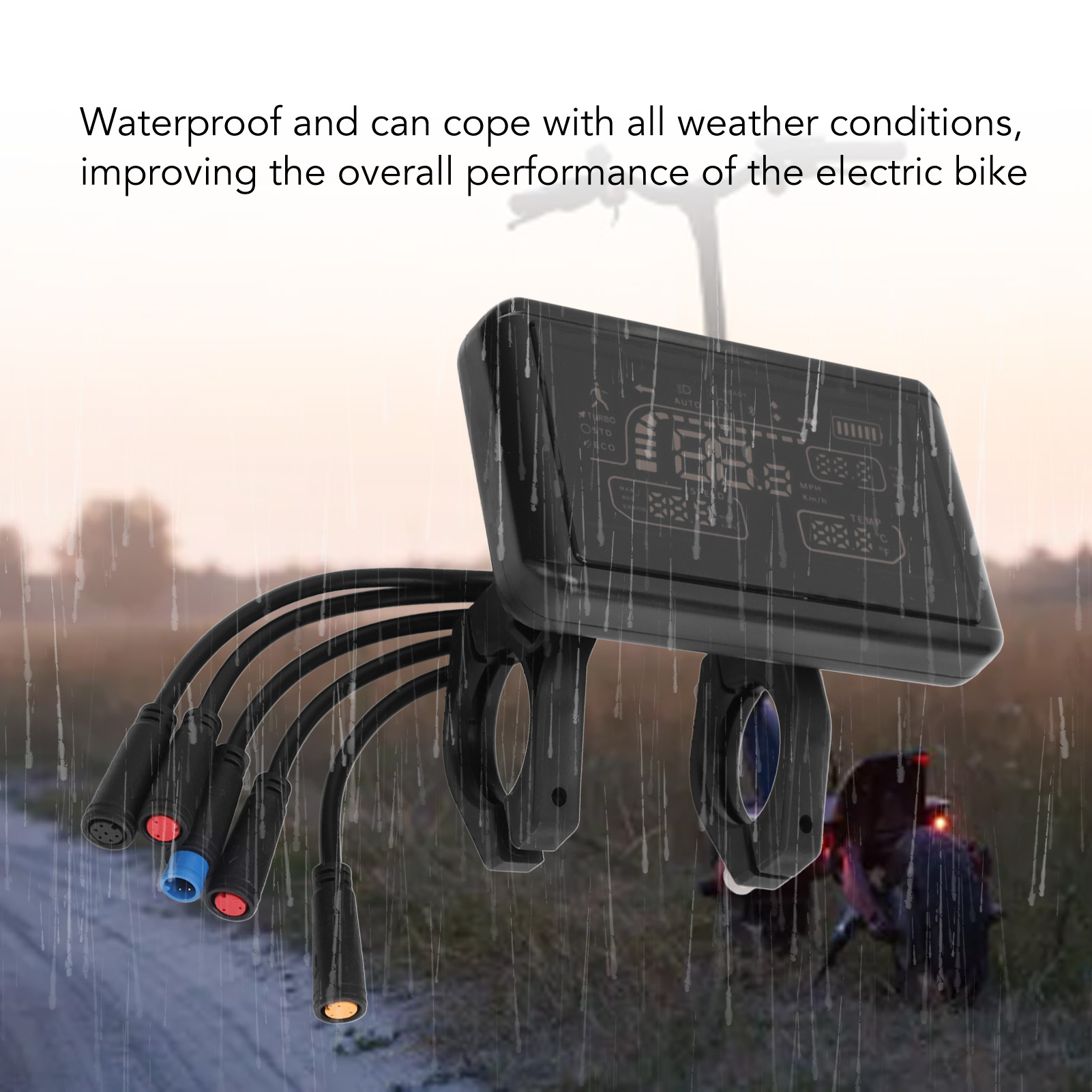 Панель электрического велосипе – обзор и цена Cycling Gear Display