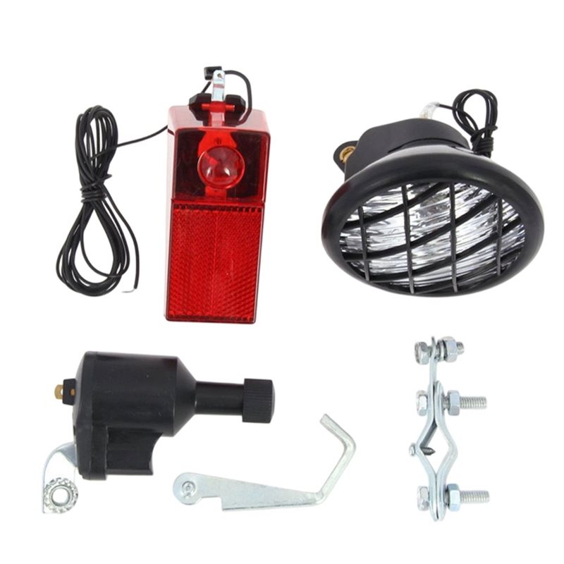 Комплект фар и задних фонарей  – обзор и цена Bike Dynamo Light