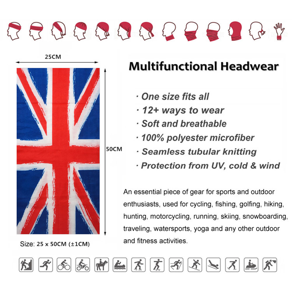Бандана на шею с флагом Велико – обзор и цена Mens Cycling Gear Uk
