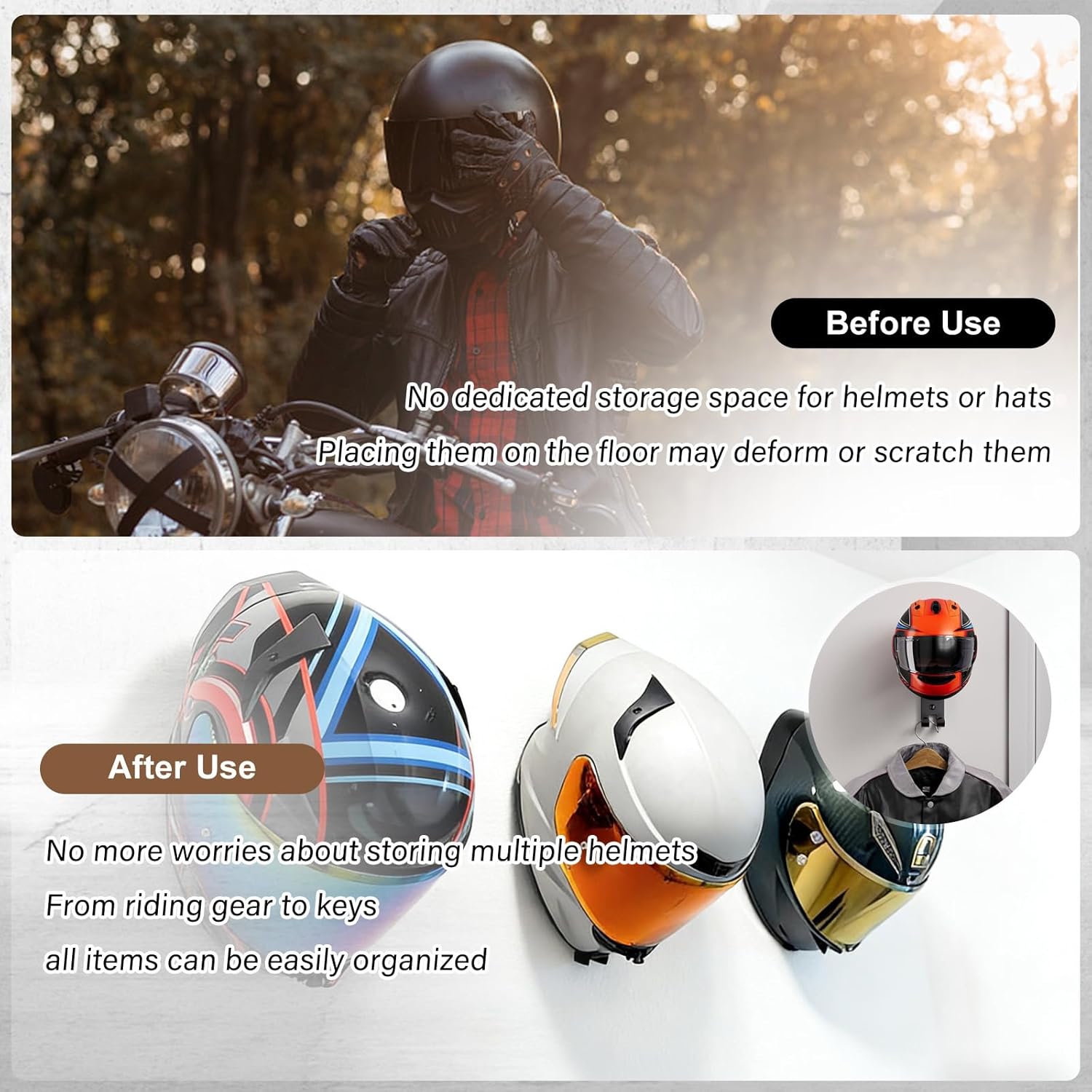 Настенный держатель для мотоци – обзор и цена Cycling Gear Wall Mount