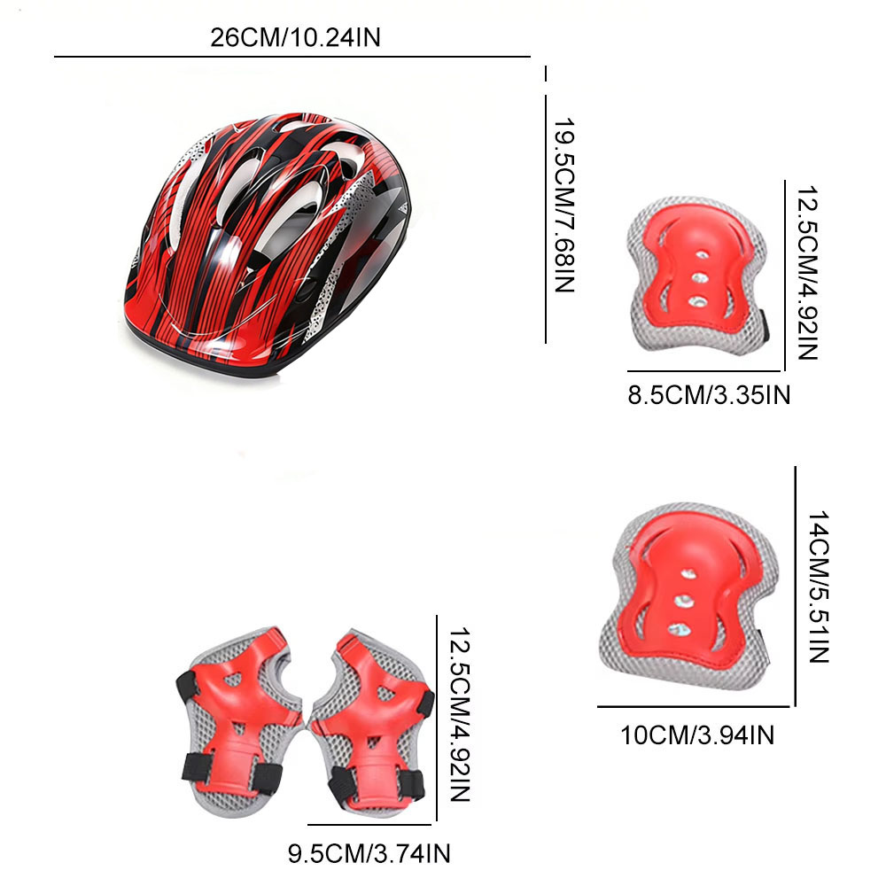 Комплект защитного снаряжения  – обзор и цена Cycling Protective Gear Kids